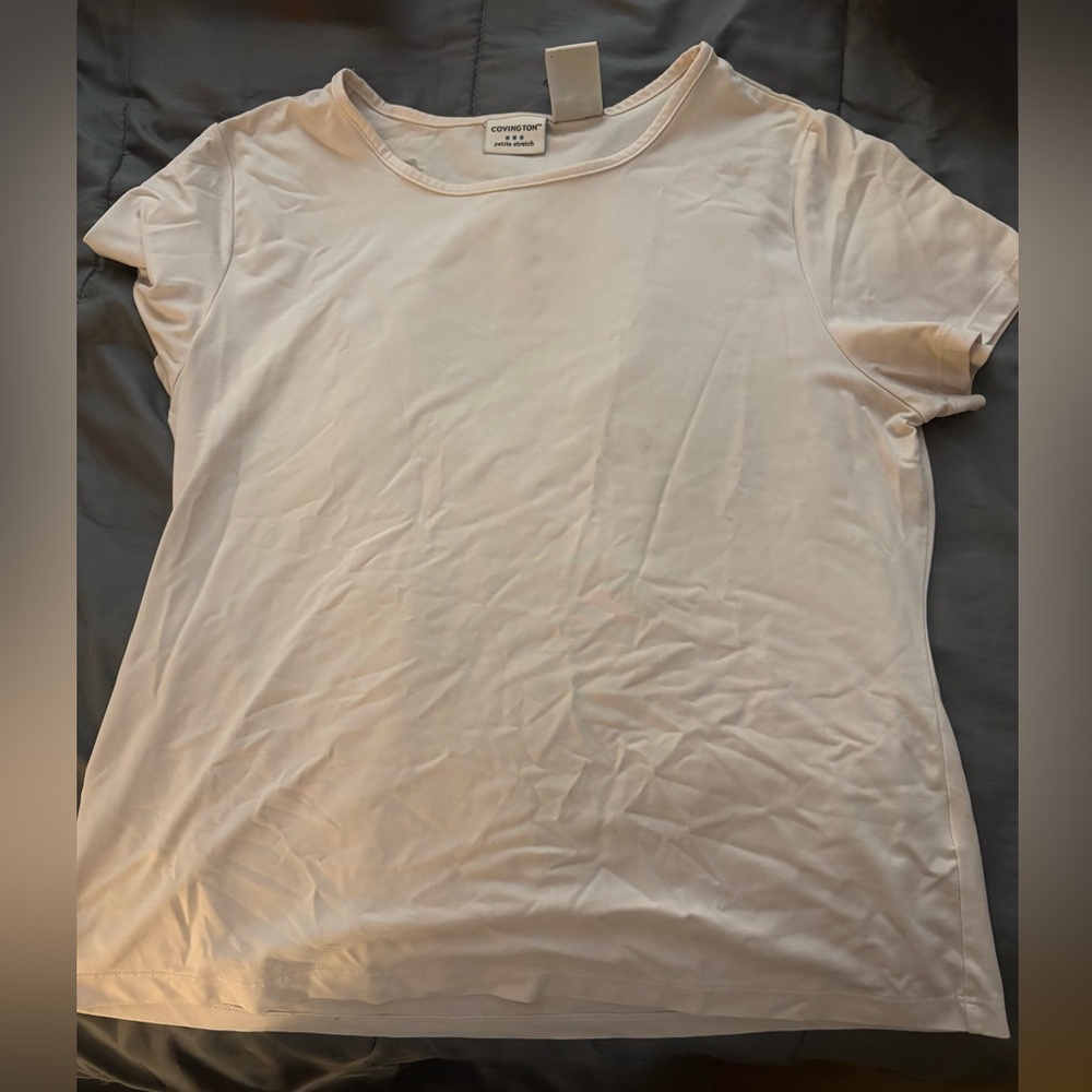 White Short Sleeve Tee